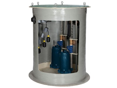 Franklin Electric Duplex Grinder Pump System