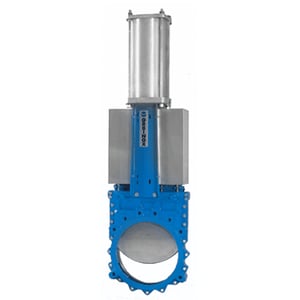 Orbinox UNI-DIRECTIONAL SPLIT BODY KNIFE GATE VALVE AT MODEL