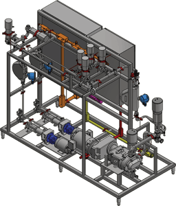 OptiFlow Inline Blending Wet Wipe System