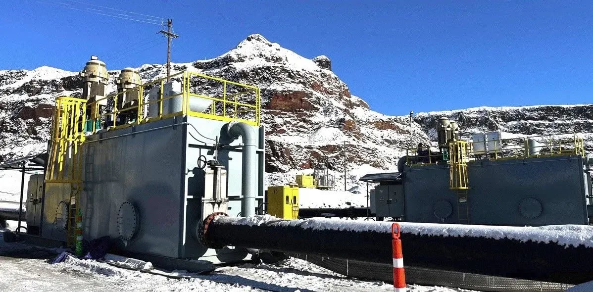 Mine Dewatering Skid