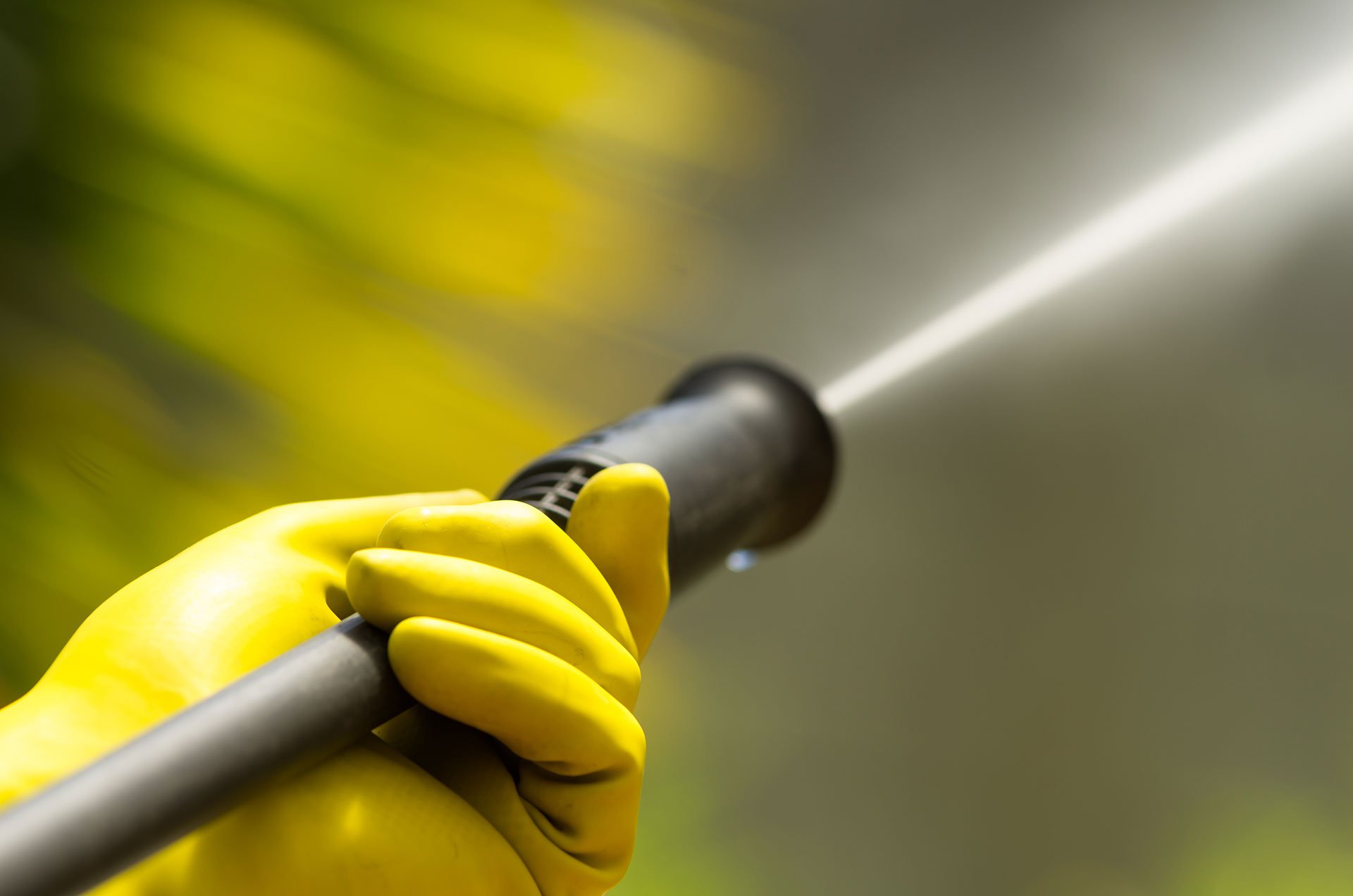 pressure-washing