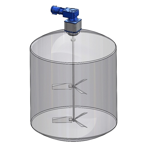 Cleveland Mixer RXTS Right Angle Top Entry Mixer