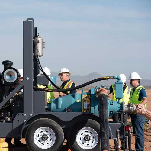 Hevvy Toyo Diesel-Powered Mobile Slurry Pumps