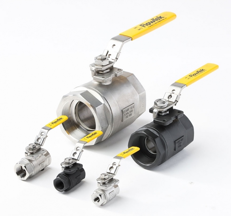 FlowTek 2Piece Series S70/S90 Ball Valve
