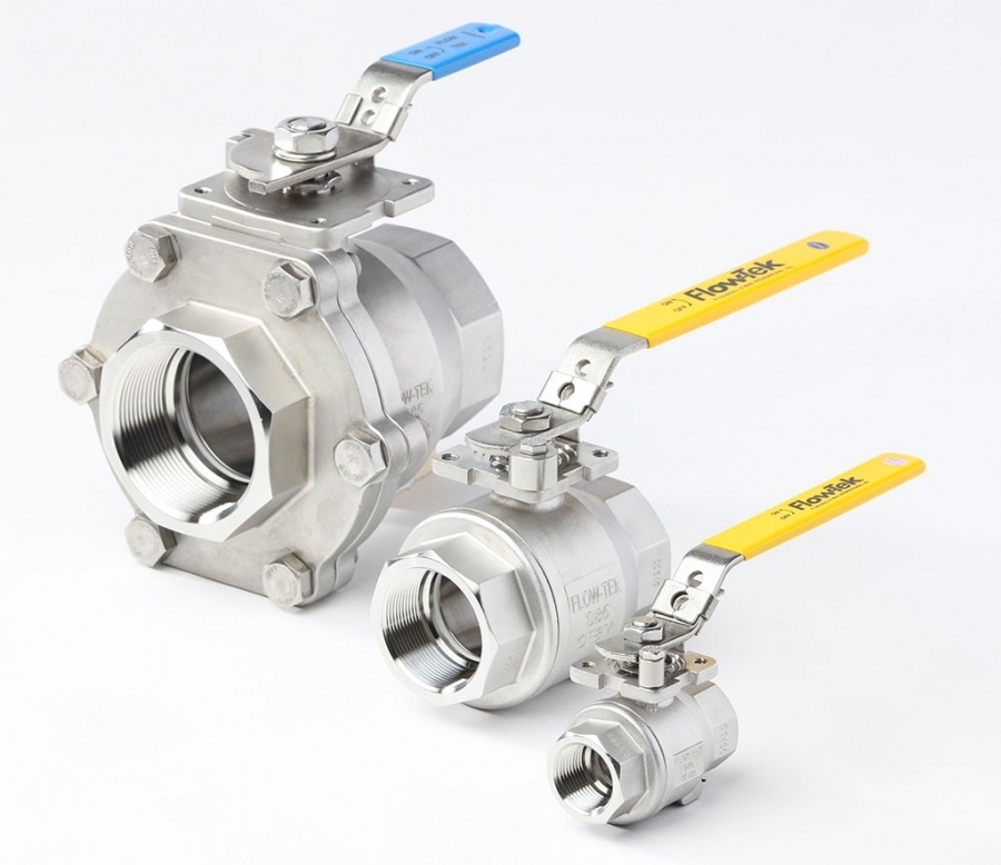 FlowTek 2Piece Series S85 Ball Valve