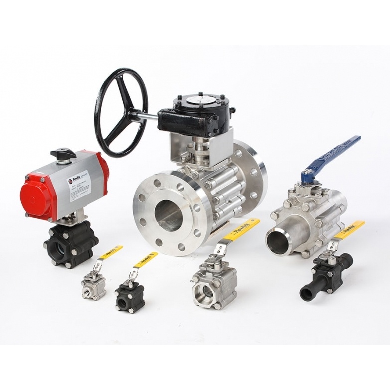 FlowTek 3Piece Triad Series Ball Valve