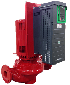 Patterson Vertical In-Line HVAC Pumps with Integrated Drive