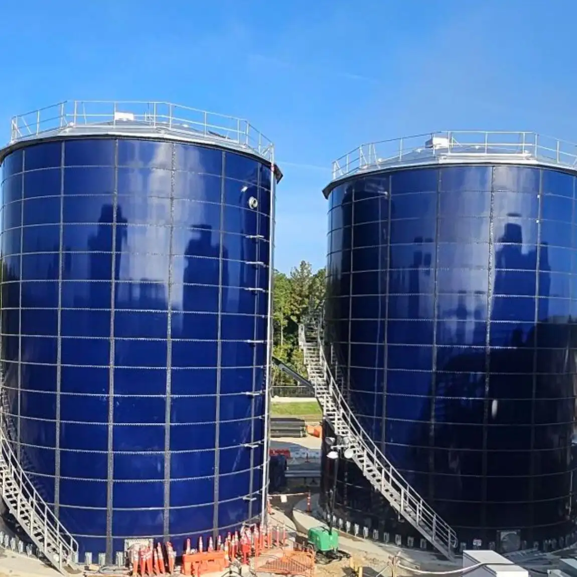 2 UIG Bolted Steel Water Tanks