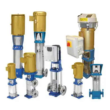 Goulds Water Technology e-SV/e-SVE Series Stainless Steel Vertical Multistage Pumps