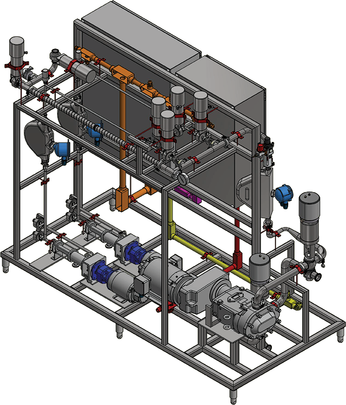 OptiFlow PureWipe Inline Blending System